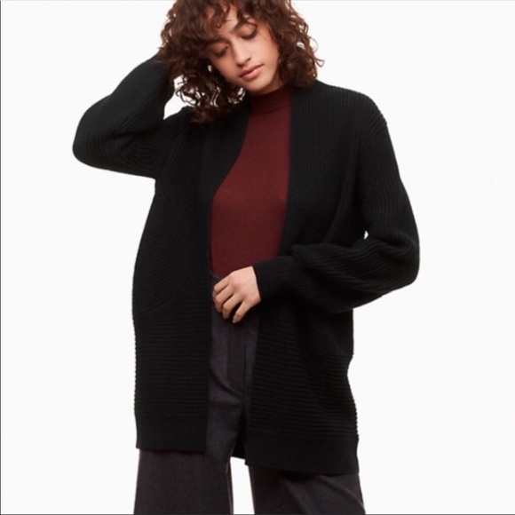 *SOLD* Aritzia Wilfred 💯% Wool Darcey Sweater - Picture 3 of 6